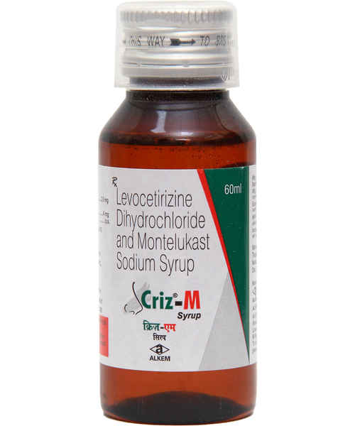 CRIZ M 60ML SYP ( ALKEM LABORATORIES LTD ) - Buy CRIZ M 60ML - MedPlusMart