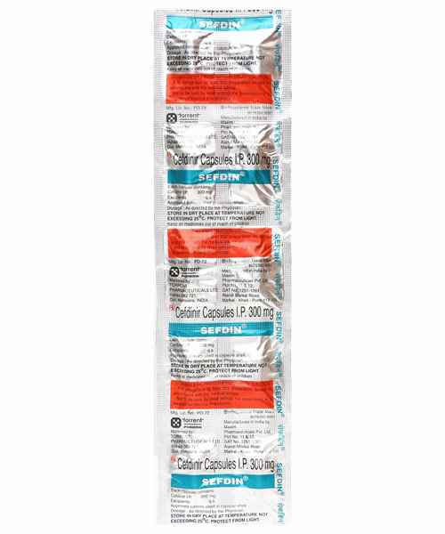 SEFDIN 300MG CAP