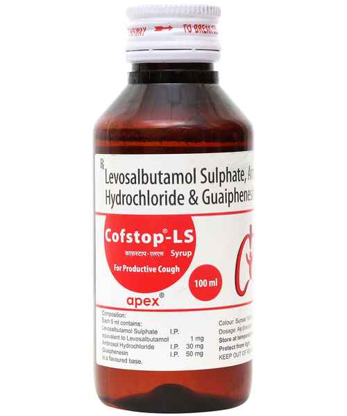 COFSTOP LS 100ML SYP ( APEX LABORATORIES PVT LTD ) Buy COF MedPlusMart
