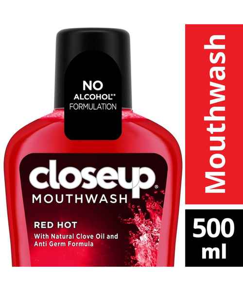 CLOSE UP MOUTH WASH RED HOT 500ML