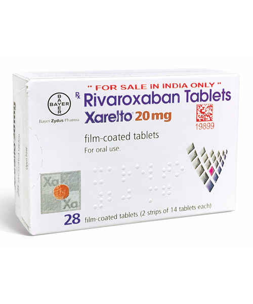 XARELTO 20MG 14S TAB ( BAYER ZYDUS PHARMA PVT LTD ) Buy XA MedPlusMart