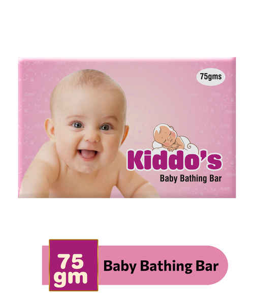 KIDDOS BABY BATHING BAR 75GM