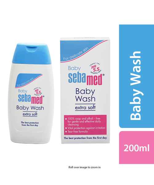 SEBAMED BABY WASH EXTRA SOFT 200ML LOTION