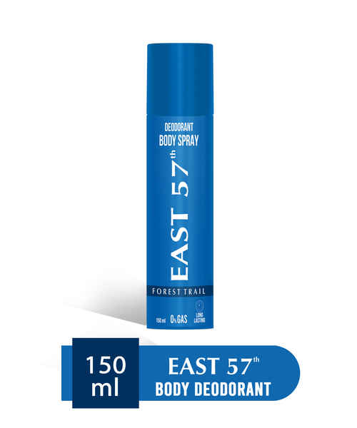 Buy EAST 57TH BODY DEODORANT FOREST TRAIL 150ML SPRAY Online at best P