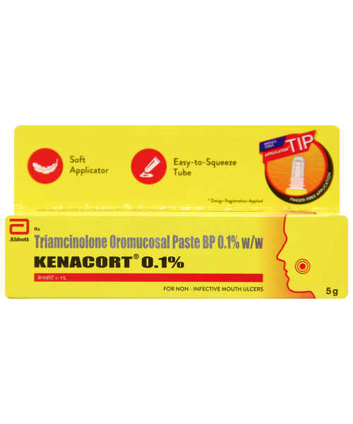 KENACORT 0.1% 5GM ORAL PASTE