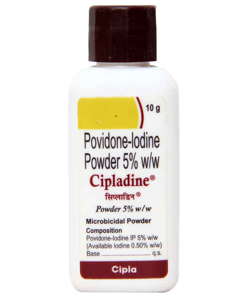 CIPLADINE 5%10GM POWDER