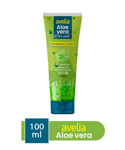 AVELIA ALOEVERA OIL CONTROL FACE WASH 100ML ( AVELIA ) - Buy - MedPlusMart