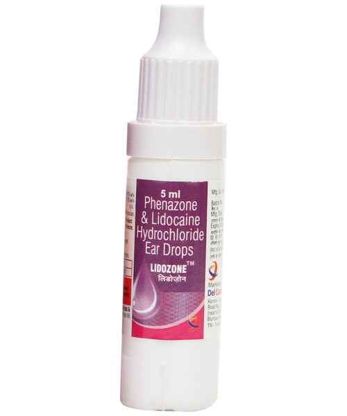 LIDOZONE EAR 5ML DROPS ( DELCURE LIFESCIENCES LTD ) Buy LI MedPlusMart