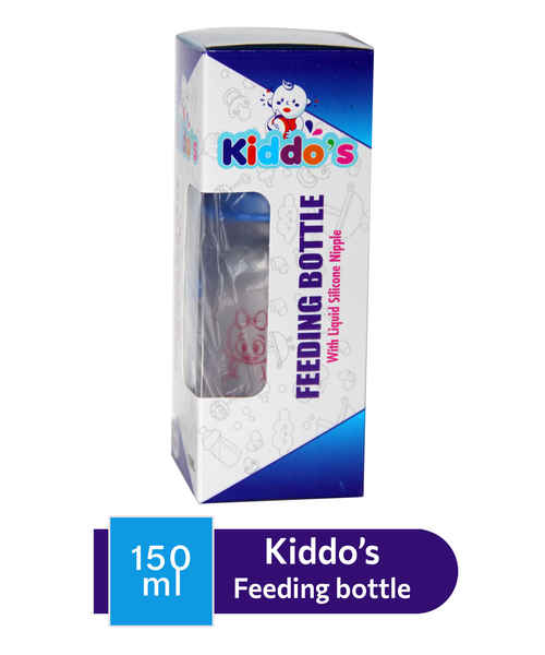 KIDDOS BPA FREE FEEDING BOTTLE 150ML