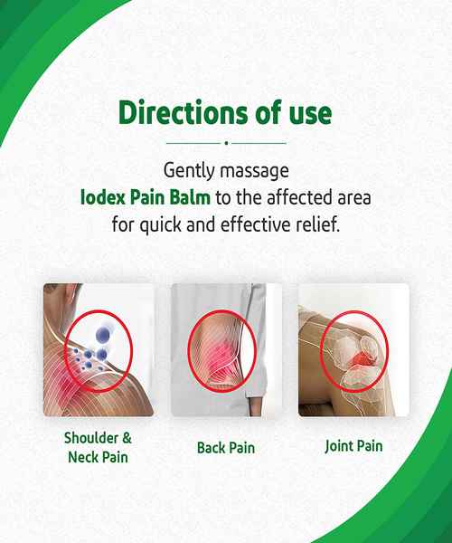 Muscle Pain Treatment & Pain Relief Methods - Iodex India