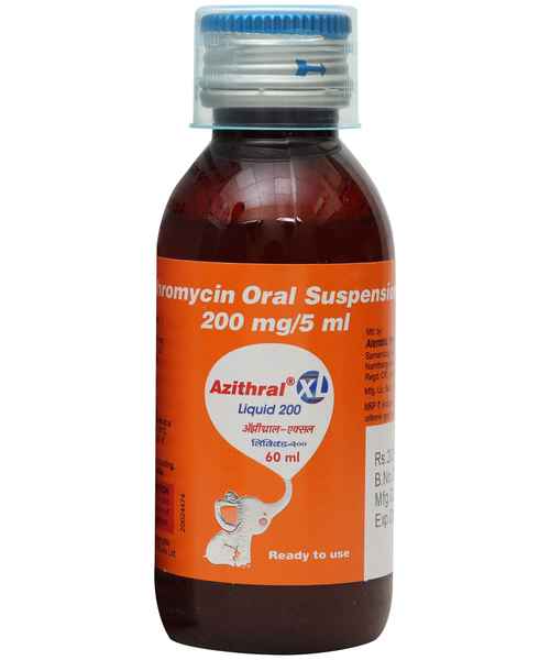 AZITHRAL XL 200MG 60ML SUSP