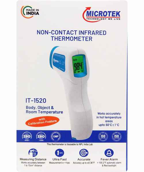 MICROTEK NON CONTACT INFRARED THERMOMETER IT-1520