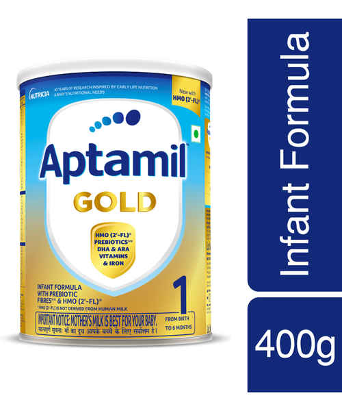 APTAMIL GOLD STAGE 1 INFANT FORMULA 400GM TIN