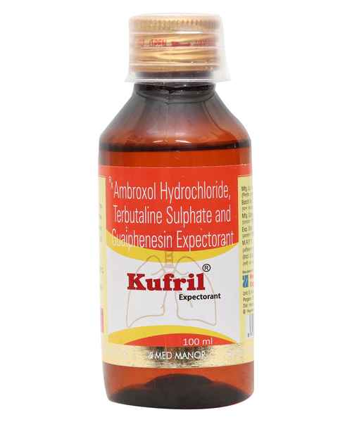 KUFRIL 100ML EXPECTORANT ( MED MANOR ORGANICS PVT LTD ) Bu MedPlusMart