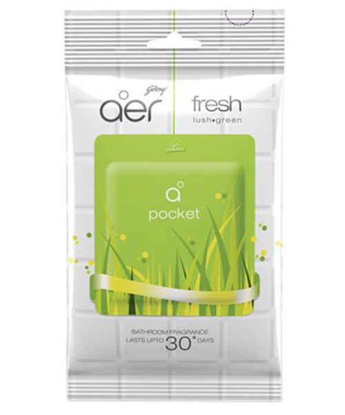 AER POCKET BATHROOM FRAGRANCE FRESH LUSH GREEN 10GM ( AER PO MedPlusMart