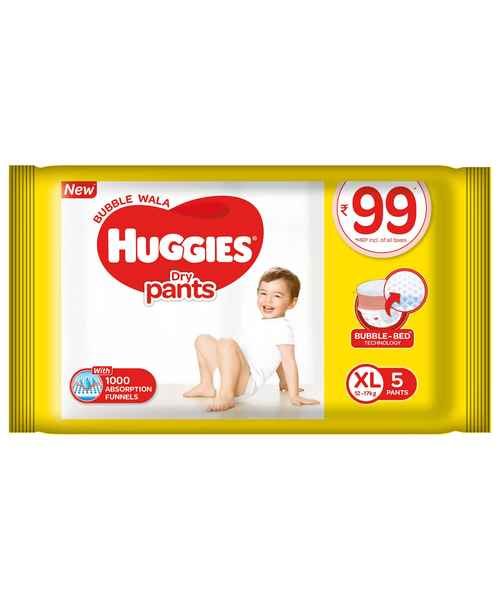 Buy huggies dry pants diaper xl Online at best Price in India MedP