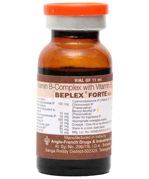 be plex forte it's the b12 lipo for injections BEPLEX MONO 11ML VIAL ( LUPIN LTD ) Beplex Forte Mono Injection 11