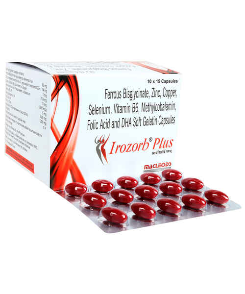 IROZORB PLUS (MACLEODS) CAP ( MACLEODS PHARMACEUTICALS LTD ) - Buy IRO