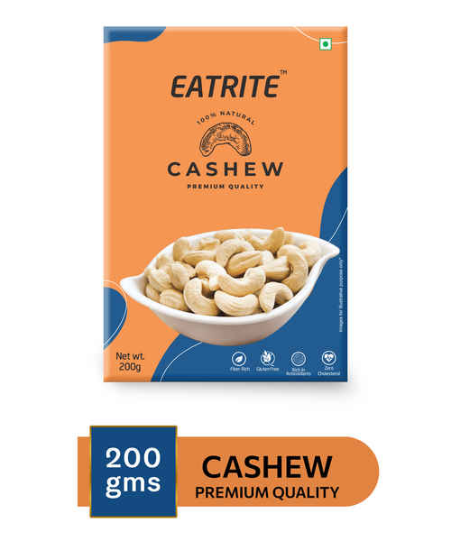 EATRITE WHOLE CASHEW 200GM