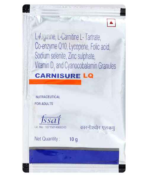 CARNISURE LQ GRANULES 10GM SACHET ( TORRENT PHARMACEUTICALS LTD ) - Bu