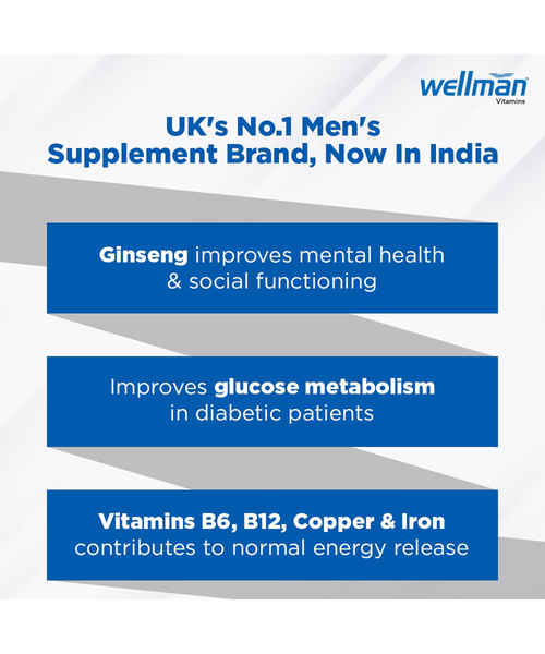 WELLMAN 50 PLUS TAB ( WELLMAN ) Buy WELLMAN 50 PLUS TAB On MedPlusMart