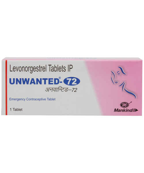 MANKIND UNWANTED 72 TABLETS