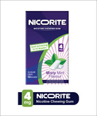 NICORITE GUM 4MG 12S