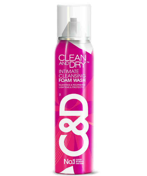 CLEAN AND DRY DAILY INTIMATE CLEANSING FOAM WASH 85GM
