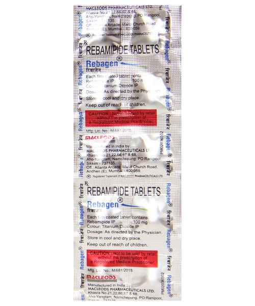 REBAGEN TAB ( MACLEODS PHARMACEUTICALS LTD ) Buy REBAGEN TAB Online