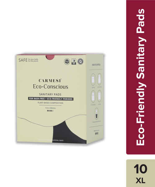 CARMESI ECO CONSCIOUS SANITARY PADS XL 10S
