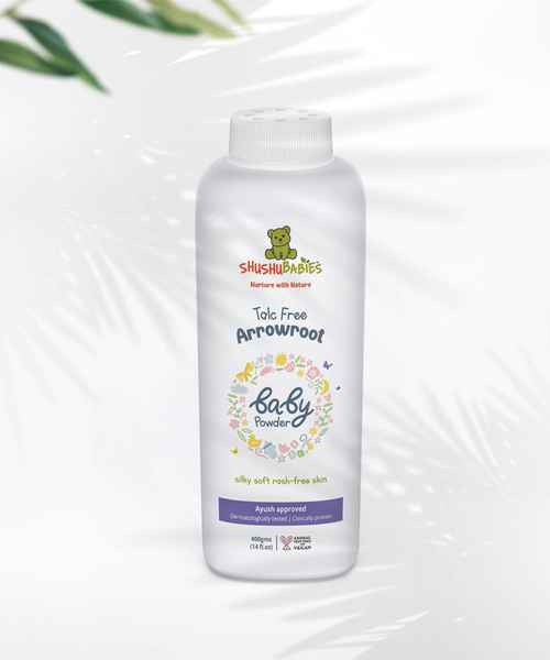 SHUSHU BABIES TALC-FREE ARROWROOT BABY POWDER 200GM