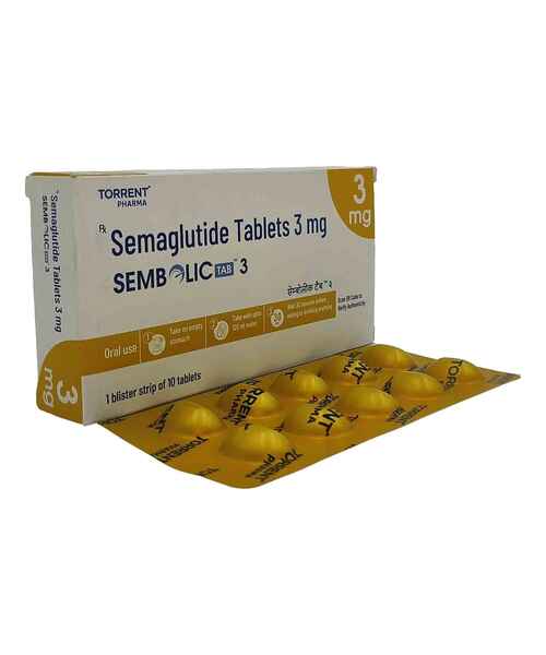 Buy sembolic 3mg tab Online at best Price in India