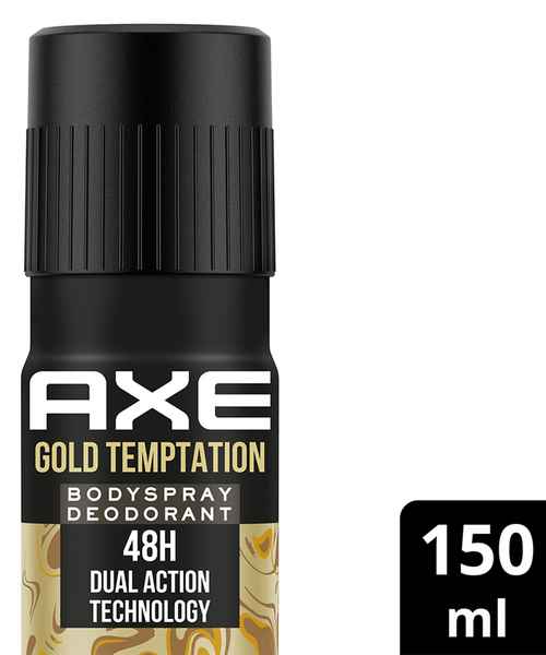AXE GOLD TEMPTATION DEODORANT 150ML