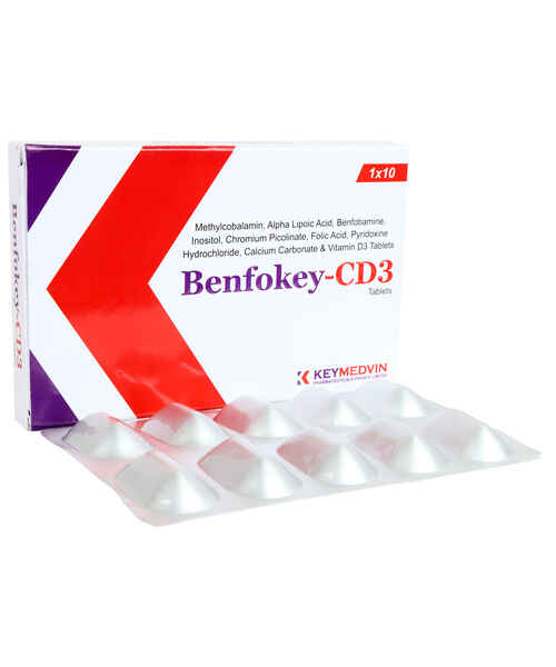 BENFOKEY CD3 TAB ( KEYMEDVIN PHARMACEUTICALS PRIVATE LIMITED ) - Buy B