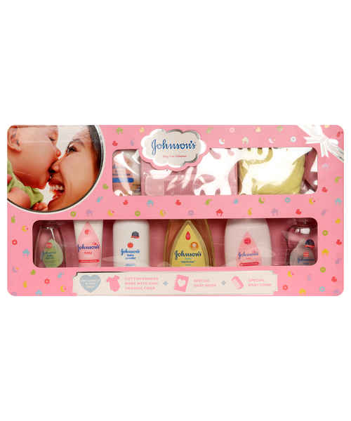 Buy johnson baby care collections large pink Online at best Price in I