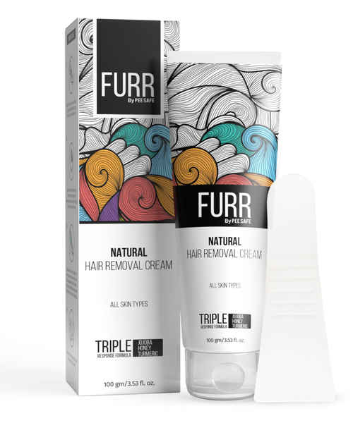 FURR BY PEE SAFE NATURAL HAIR REMOVAL 100GM CREAM