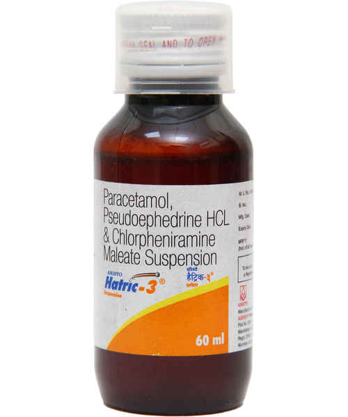 HATRIC 3 60ML SUSP ( ARISTO PHARMACEUTICALS PVT LTD ) Buy MedPlusMart