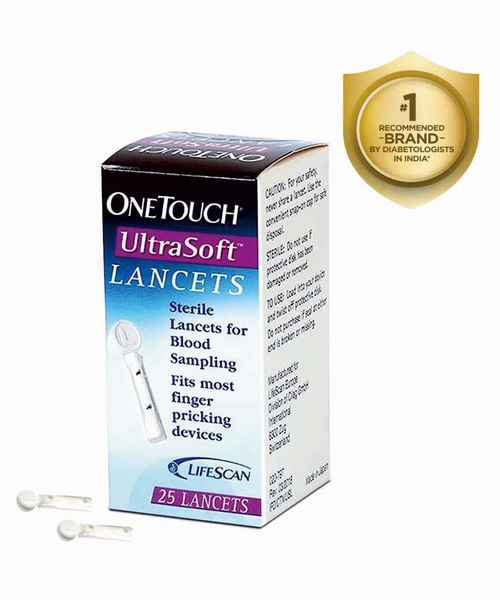 OneTouch UltraSoft Lancet 28G - Box of 100 – Save Rite Medical