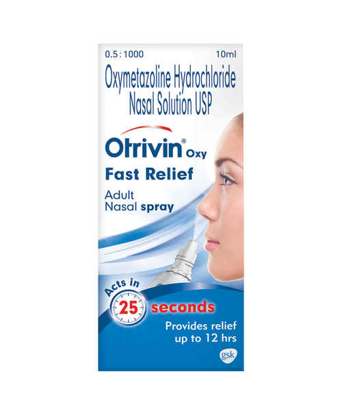 OTRIVIN OXY FAST RELIEF ADULT NASAL 10ML SPRAY