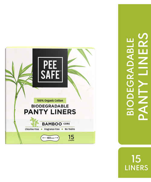 PEE SAFE BIODEGRADABLE PANTY LINERS 15S