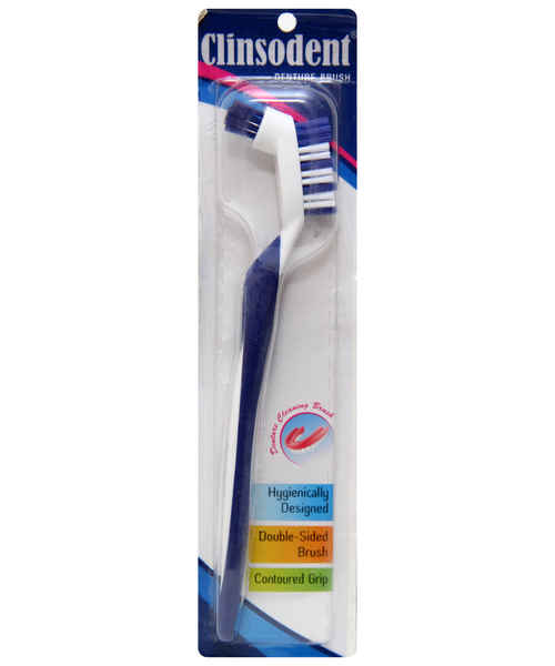 CLINSODENT DENTURE TOOTH BRUSH