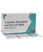 l carnitine and l tartrate 500mg L Carnitine L Tartrate Methylcobalamin Folic Acid Tablet, 10*10  Tablets at ₹ 175/strip in Coimbatore main image 0