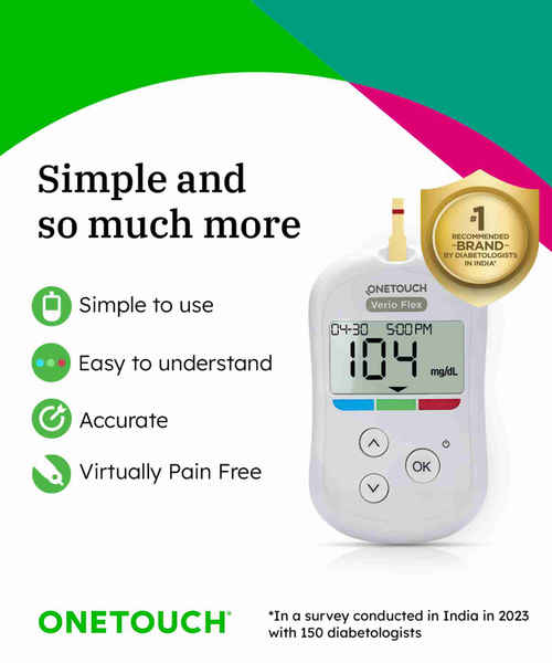 ONETOUCH VERIO FLEX BLOOD GLUCOSE MONITOR ( ONETOUCH ) - Buy ONETOUCH